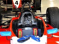 Formula 3 car headrest - patched