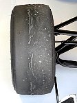 Formula 3 car tire