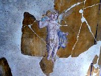 Wall art in Pompeii