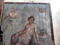 Wall art in Pompeii