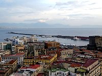Naples port view