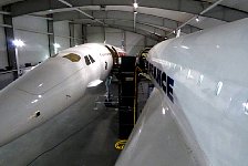 Two Concorde planes at Le Bourget