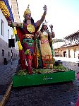 Carnival float in Cusco
