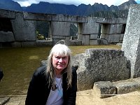 Supposed Inca Cross at Machu Picchu and me