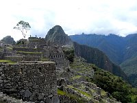 View from close to Machu Picchu exit