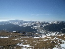 Bucegi Mountains, looking west