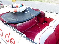 Body board on Amphicar