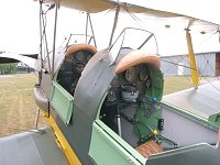 Tiger Moth cockpit