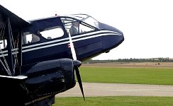 Dragon Rapide parked at Duxford
