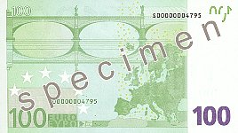 100 Euro note
