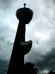 People abseiling from Euromast