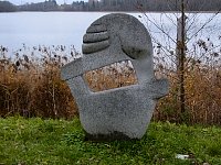 Sculpture at Vilnoja Sculpture Park