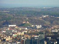 View from Vilnius TV Tower