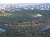 View from Vilnius TV Tower