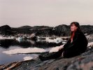 Greenlandic coast and me