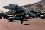 Concorde and me in Kangerlussuaq