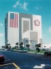Rocket assembly building at Cape Canaveral