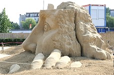Sand festival, Berlin, 2010