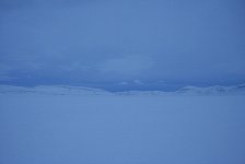 Blue hour, Sassendalen, Svalbard