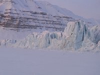Tempelfjorden glacier