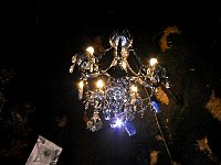 Sala Silvermine suite chandelier