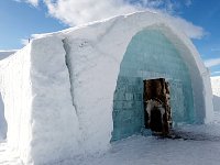 Icehotel entrance