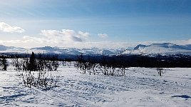 View from Sjnjierak mountain