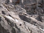 Rock climber near Lake Idwal
