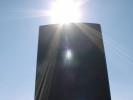 Full sun over 'Monolith'