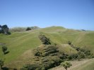 Hills near beach