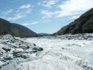 Glacial river Franz Josef Glacier