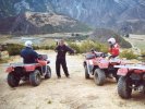 Quad riding near Queenstown