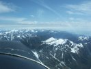 Skiplane flight over Southern Alps