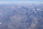 Andes from the plane