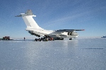 Ilyushin - on the ice at Patriot Hills