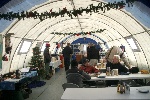 Main tent at Patriot Hills camp