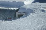 The Dome, view from New South Pole Station cafeteria