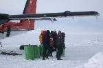 Thiel Mountains, Twin Otter refueling