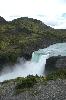 Waterfall in Torres del Paine National Park, Chile