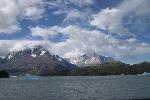 Small icebergs at Torres del Paine National Park, Chile