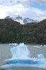 Small icebergs at Torres del Paine National Park, Chile