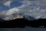 Small icebergs at Torres del Paine National Park, Chile