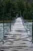 Bridge at Torres del Paine National Park, Chile