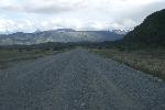 Road at Torres del Paine National Park, Chile