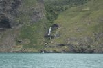 Waterfall near Puerto Natales