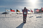 Me at the ceremonial South Pole