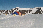 Tents at Patriot Hills camp