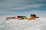 Fuel delivery team at Thiel Mountains