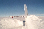 Tail of crashed DC-6