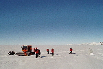 DC-6 crash site, Tucker, snowmobile, tourists